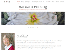 Tablet Screenshot of barbarapersing.com